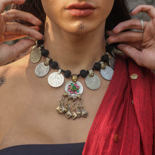 Load image into Gallery viewer, Aaseya Antique Coin Necklace
