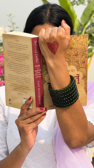 Neeli Chandni Jalebi Bangles | Blue Twisty Glass Bangle Pair