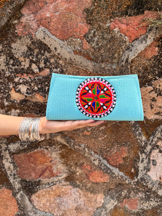 Priyamvada Kutchi Wallet with Embroidered Patch