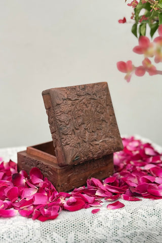 The Little Sandook | Wooden Jewellery Storage Box