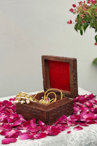 The Little Sandook | Wooden Jewellery Storage Box