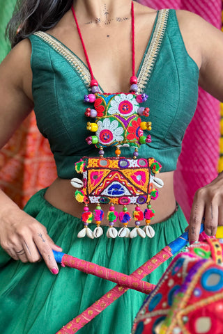 Tiya | Tedhe Medhe | JanpathOnline Patchwork Necklace
