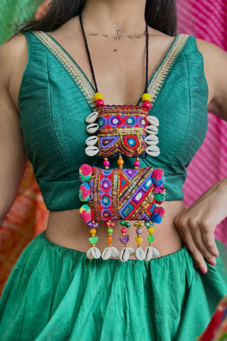 Himanika | Tedhe Medhe | JanpathOnline Patchwork Necklace