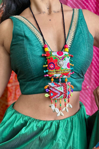 Jigyasa | Tedhe Medhe | JanpathOnline Patchwork Necklace