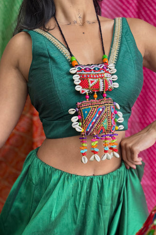 Suman | Tedhe Medhe | JanpathOnline Patchwork Necklace