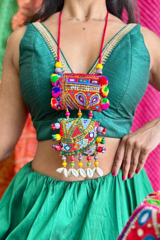 Anjali | Tedhe Medhe | JanpathOnline Patchwork Necklace