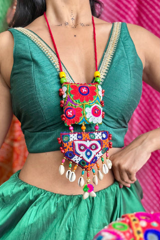 Geet | Tedhe Medhe | JanpathOnline Patchwork Necklace