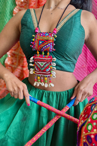 Nidhi | Tedhe Medhe | JanpathOnline Patchwork Necklace