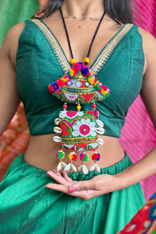 Neena | Tedhe Medhe | JanpathOnline Patchwork Necklace