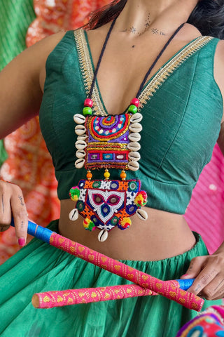 Nivedita | Tedhe Medhe | JanpathOnline Patchwork Necklace