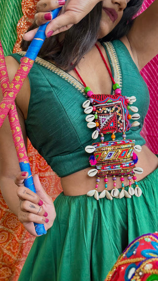 Abha | Tedhe Medhe | JanpathOnline Patchwork Necklace