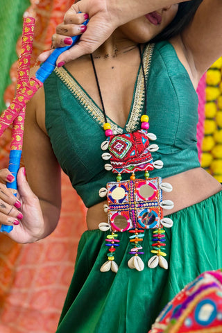 Lata | Tedhe Medhe | JanpathOnline Patchwork Necklace