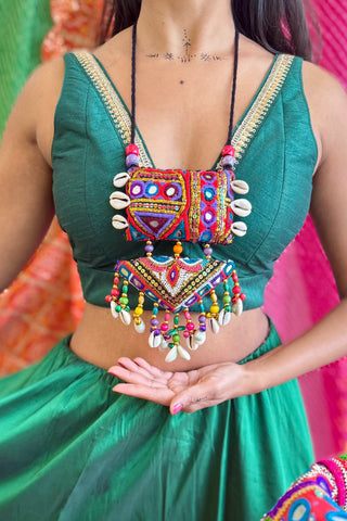 Kamli | Tedhe Medhe | JanpathOnline Patchwork Necklace