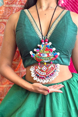 Ekta | Tedhe Medhe | JanpathOnline Patchwork Necklace