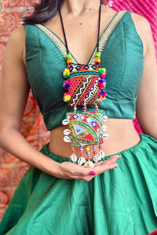 Nalini | Tedhe Medhe | JanpathOnline Patchwork Necklace