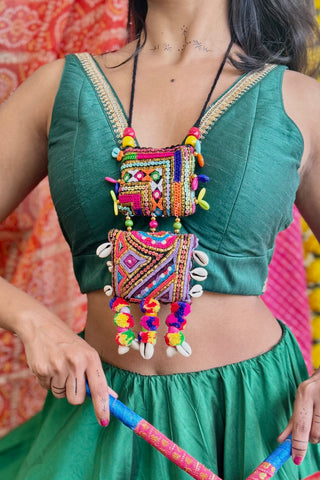 Paridhi | Tedhe Medhe | JanpathOnline Patchwork Necklace