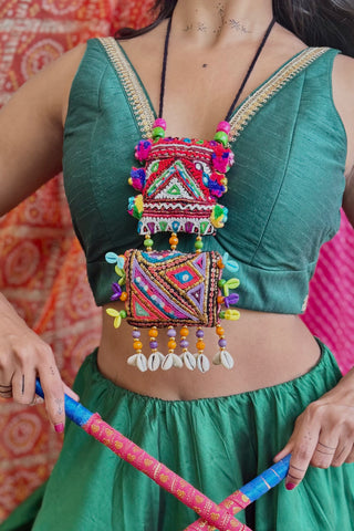 Pari | Tedhe Medhe | JanpathOnline Patchwork Necklace