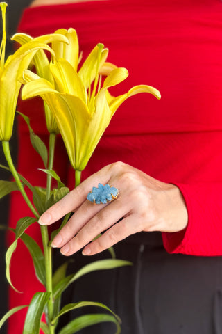 Romila | Agate Stone Ring
