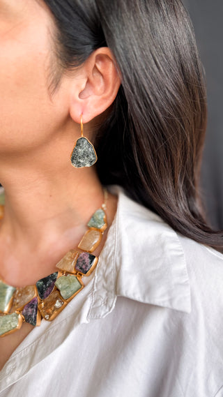 Seepstone | Nest of Stones Necklace with Earrings