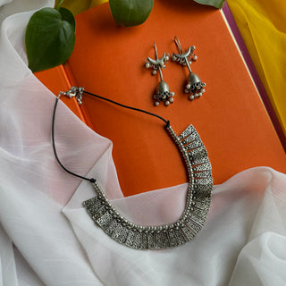 The Workwear Combo - Teeli Wala Haar & Anika Earrings