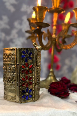 Phool Bhara Afghani Wristcuff | Firdaus Afghan Jewellery by JanpathOnline Dec'24