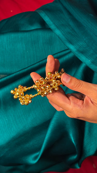 Sunehri Ghunghroo Choodiyan  | Brass Bangles with Ghunghroo Hangings