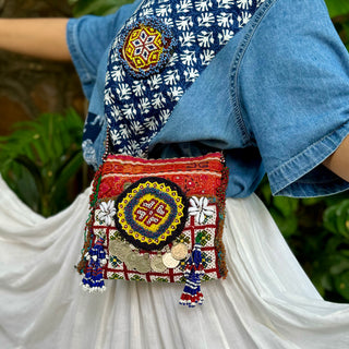 Sikkon Ki Afghani Potli | Zaridar Handmade Afghan Tribal Bag