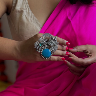 Mohini - The Statement One of a Kind Ring | Mukhtalif August '24