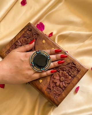 Basanti Afghani Ring | Firdaus