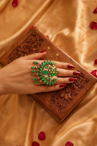 Hare Sitaare Ki Angoothi | Firdaus Afghan Jewellery