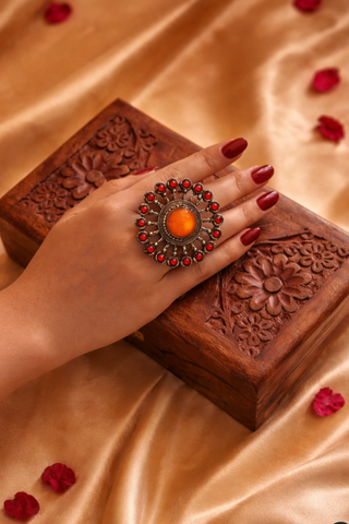 Laal Sitaare Ki Angoothi | Firdaus Afghan Jewellery
