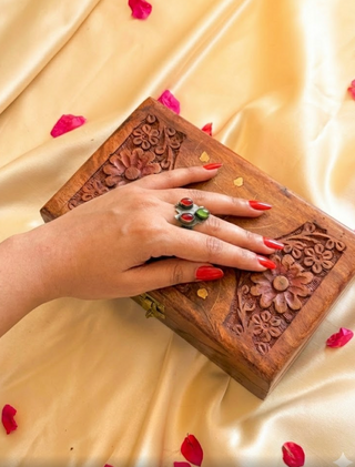 Nazneen Vintage Afghan Angoothi | Firdaus Afghan Jewellery