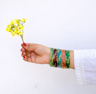 Rangmahal Ratnaara Bangles (Set of 16) | Rang Barse
