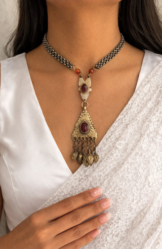 The Sargam Afghan Choker | Firdaus Afghan Jewellery