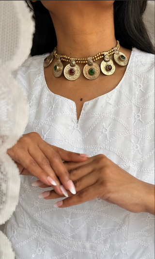 The Mariyam Afghan Choker | Firdaus Afghan Jewellery
