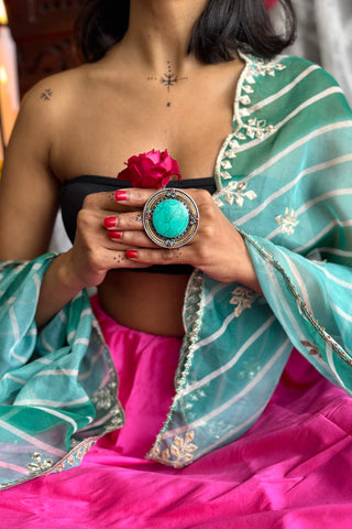 Begum Afghani Ring | Firdaus Afghan Jewellery by Janpath Online Jan'25