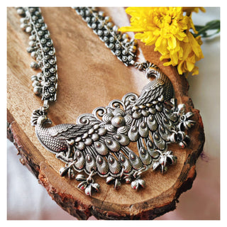 Do Mayur Ka Sangam Necklace