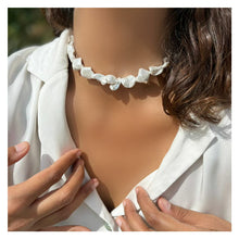 Load image into Gallery viewer, Rosalie //  Baroque Pearl Single String Necklace // Colorpop
